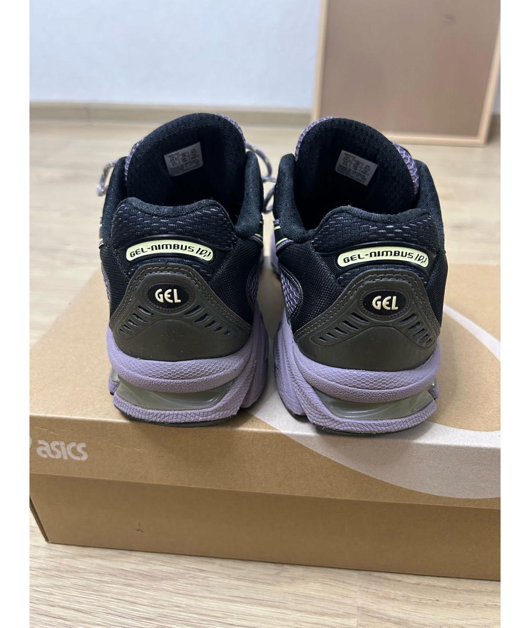 ASICS Фиолетовые синтетические кроссовки, фото 3