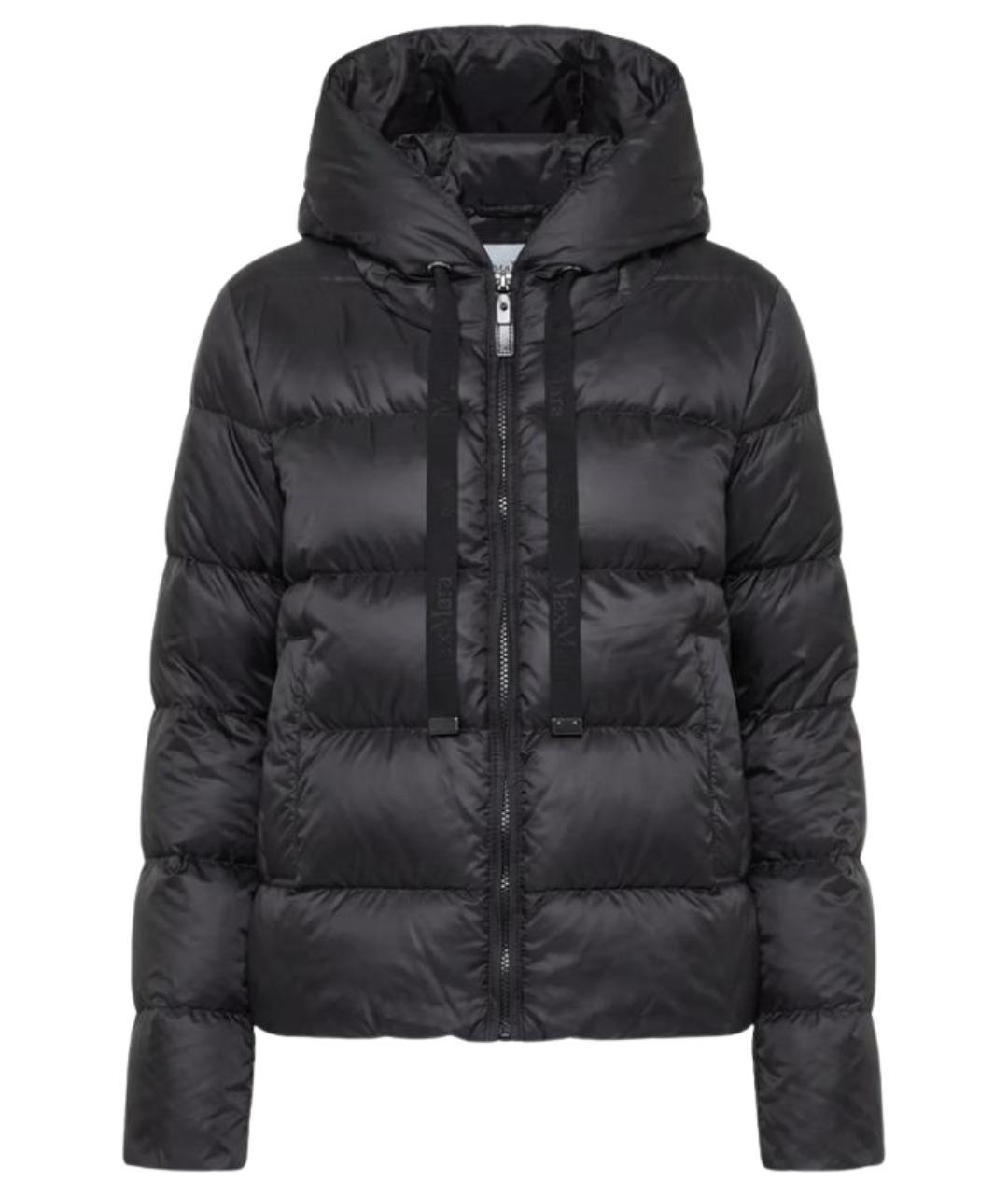 MAX MARA Черная полиэстеровая куртка, фото 1