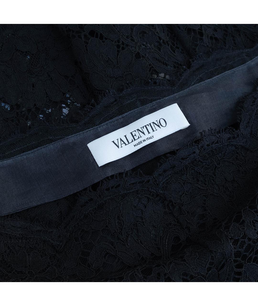 VALENTINO Черные хлопковые брюки узкие, фото 3