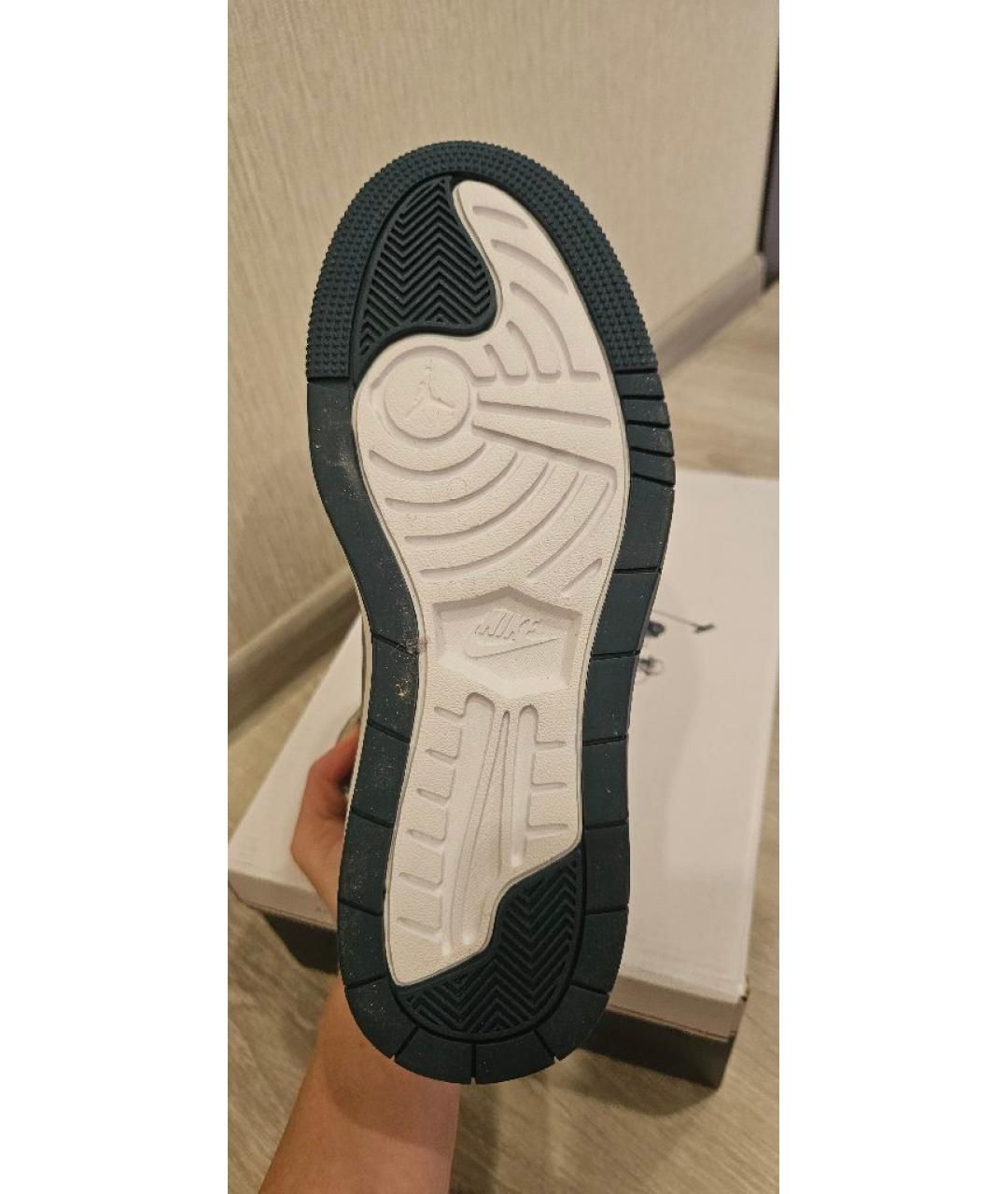 NIKE Белые кожаные кеды, фото 7