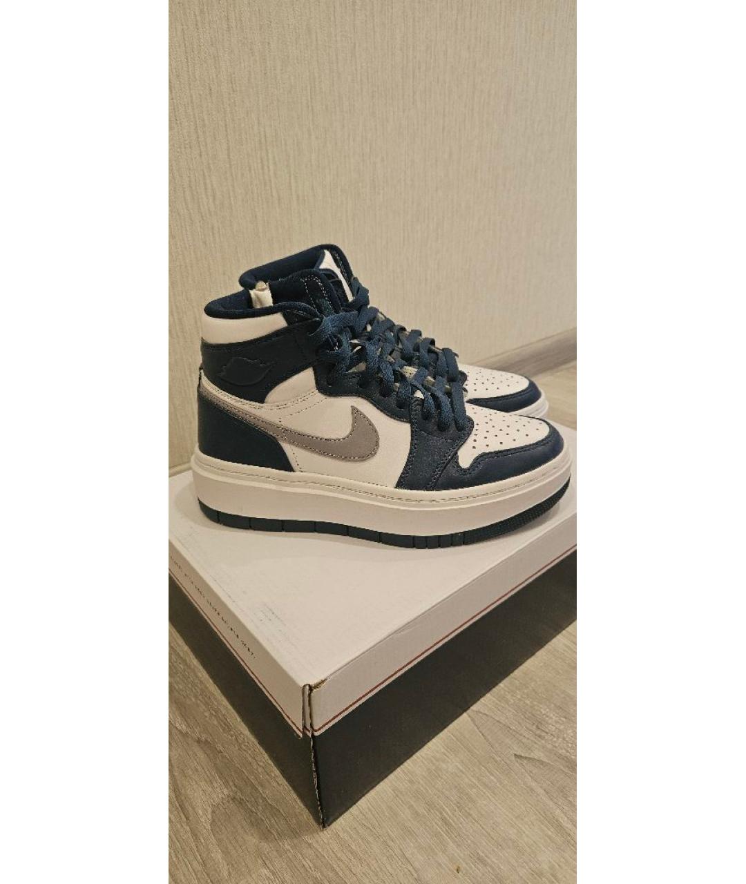 NIKE Белые кожаные кеды, фото 9