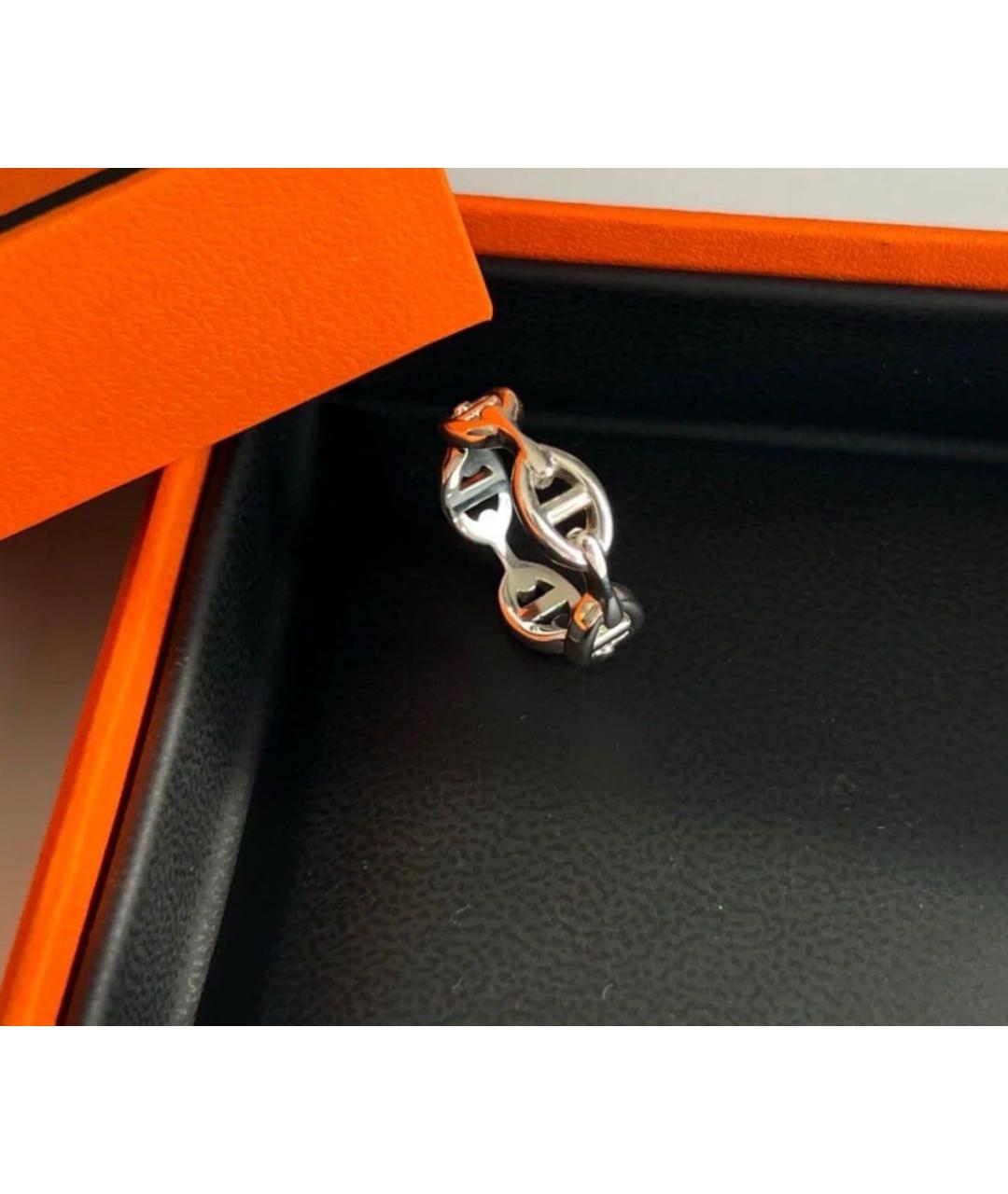 HERMES Серебряное серебряное кольцо, фото 4