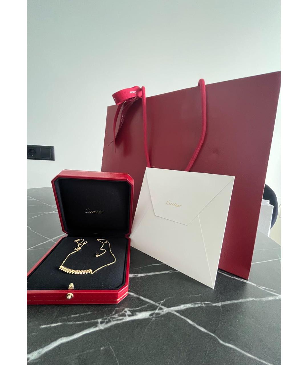 CARTIER Золотая подвеска из желтого золота, фото 2