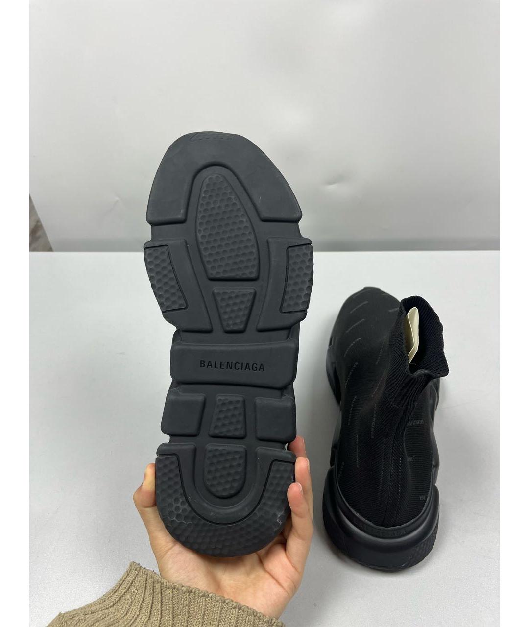 BALENCIAGA Черные слипоны, фото 3