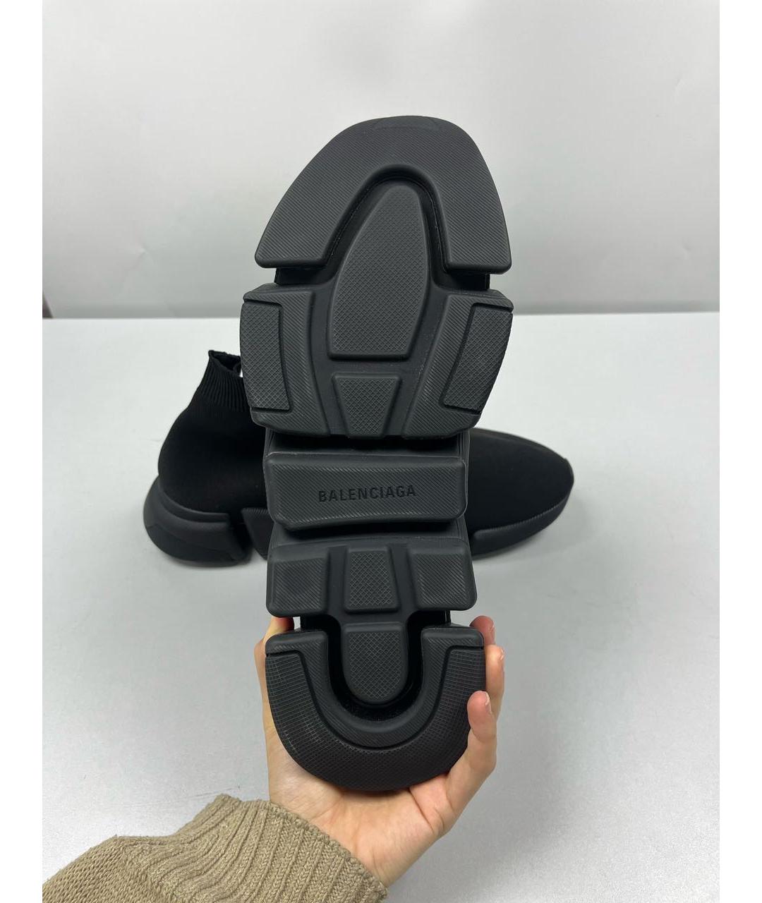BALENCIAGA Черные слипоны, фото 3