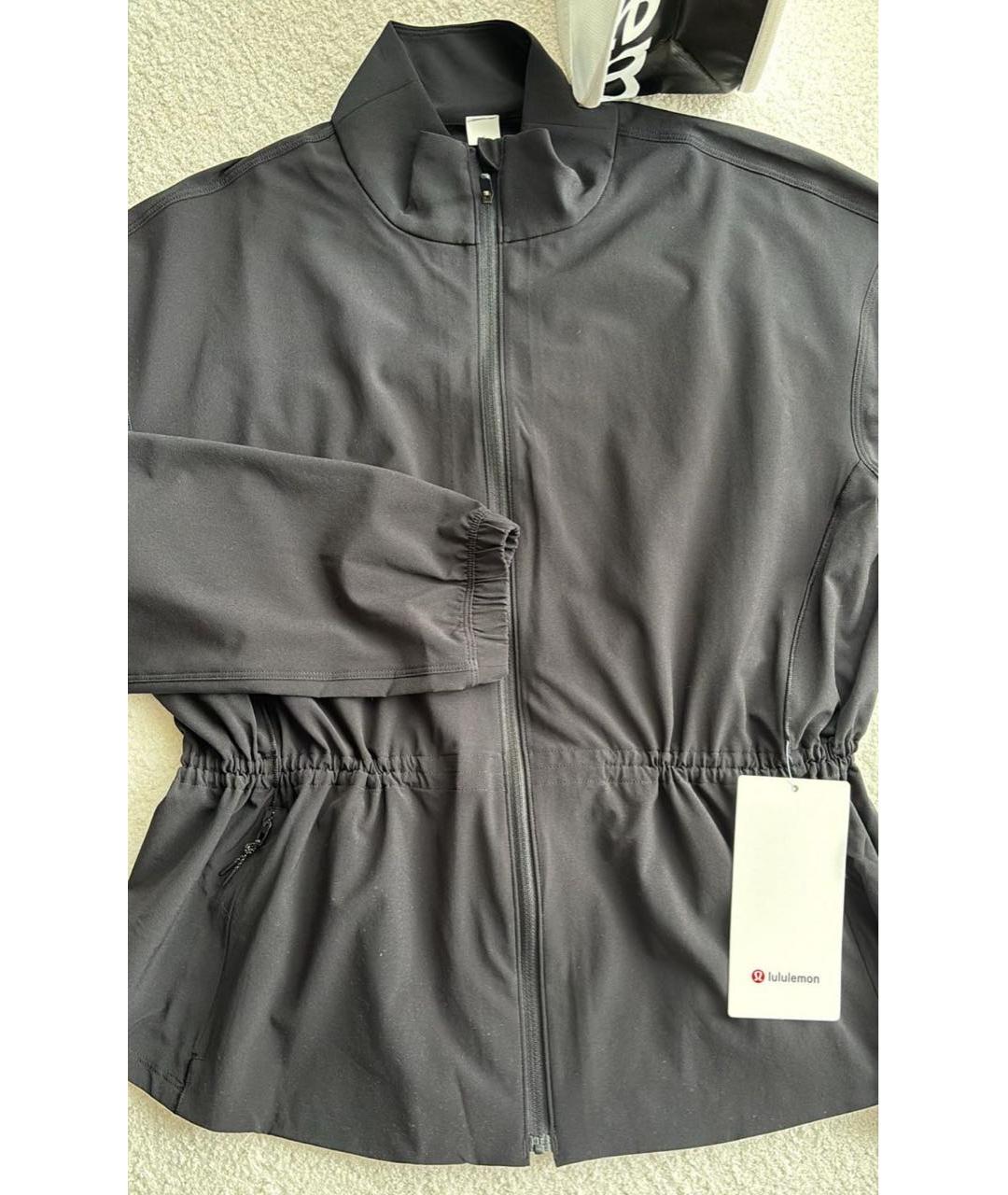 Lululemon Черная спортивная куртка, фото 3
