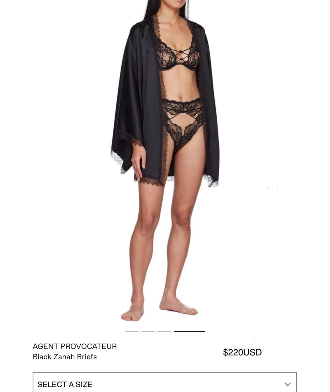 AGENT PROVOCATEUR Черные трусы, фото 8