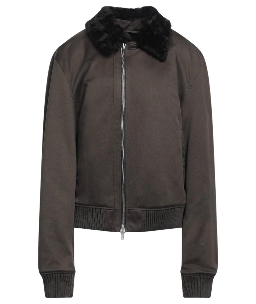 BURBERRY Коричневая хлопковая куртка, фото 1