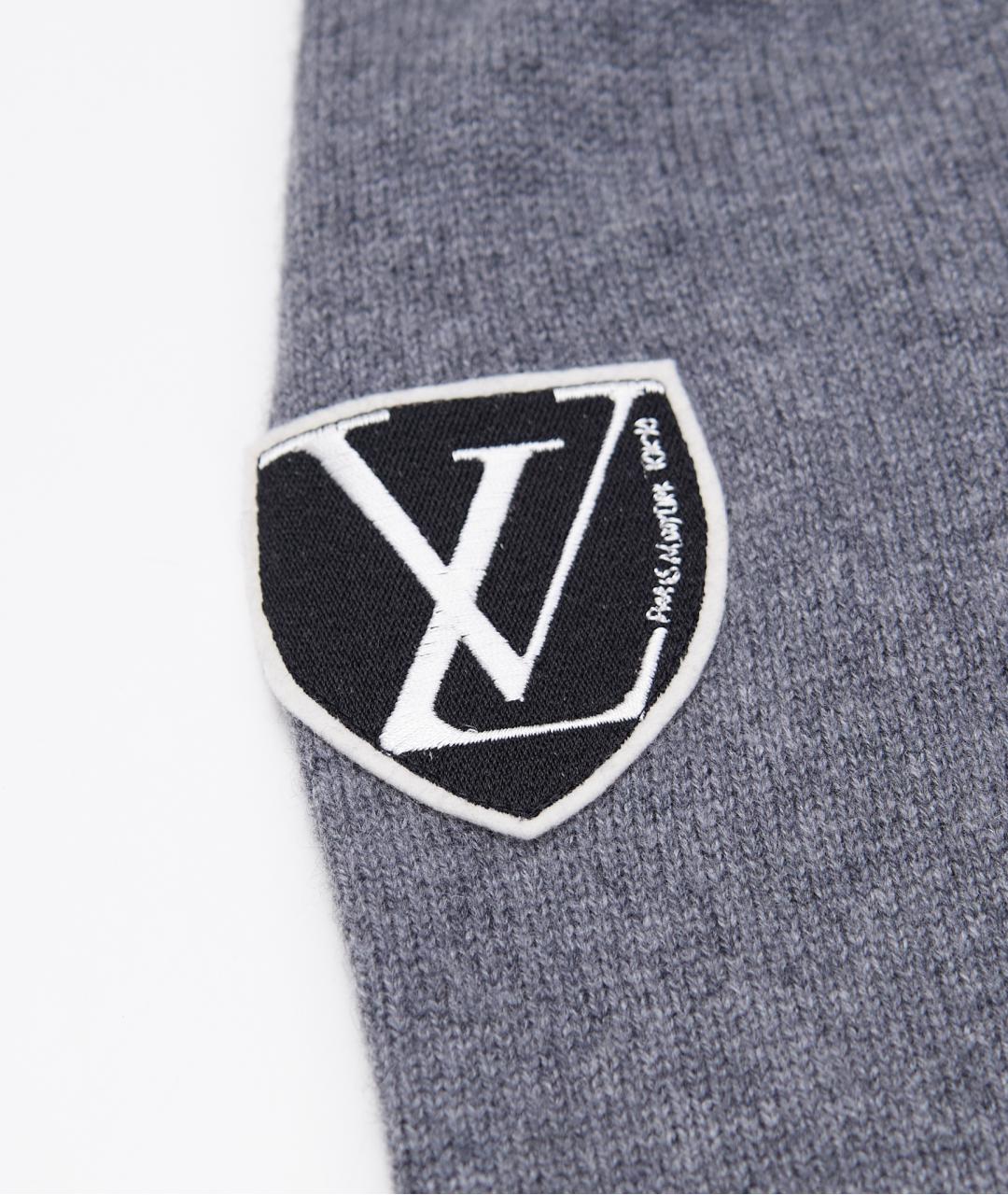 LOUIS VUITTON Серый кашемировый джемпер / свитер, фото 5