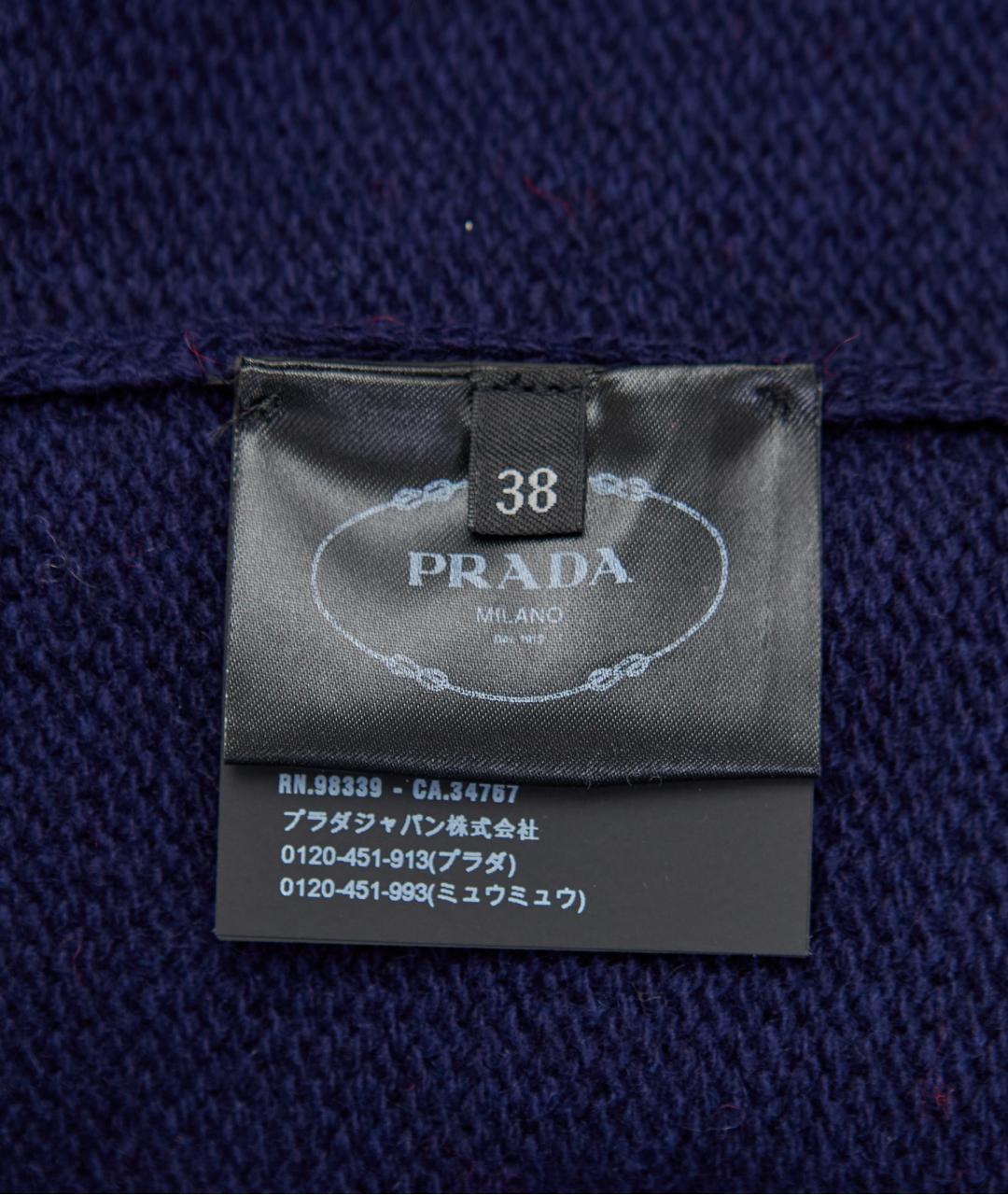 PRADA Красный шерстяной джемпер / свитер, фото 4