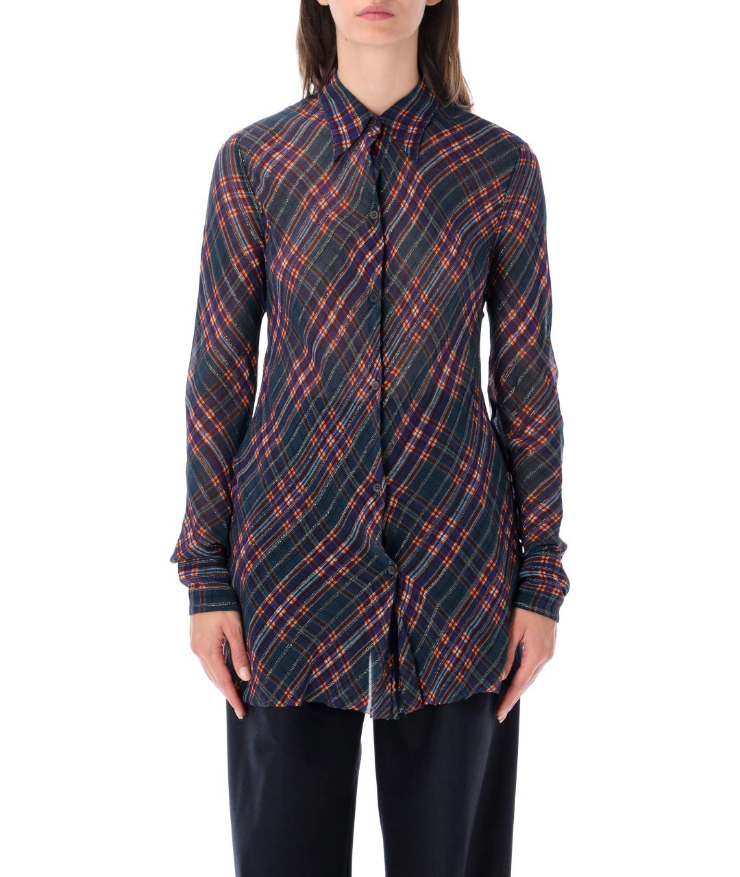DRIES VAN NOTEN Мульти вискозная рубашка, фото 2