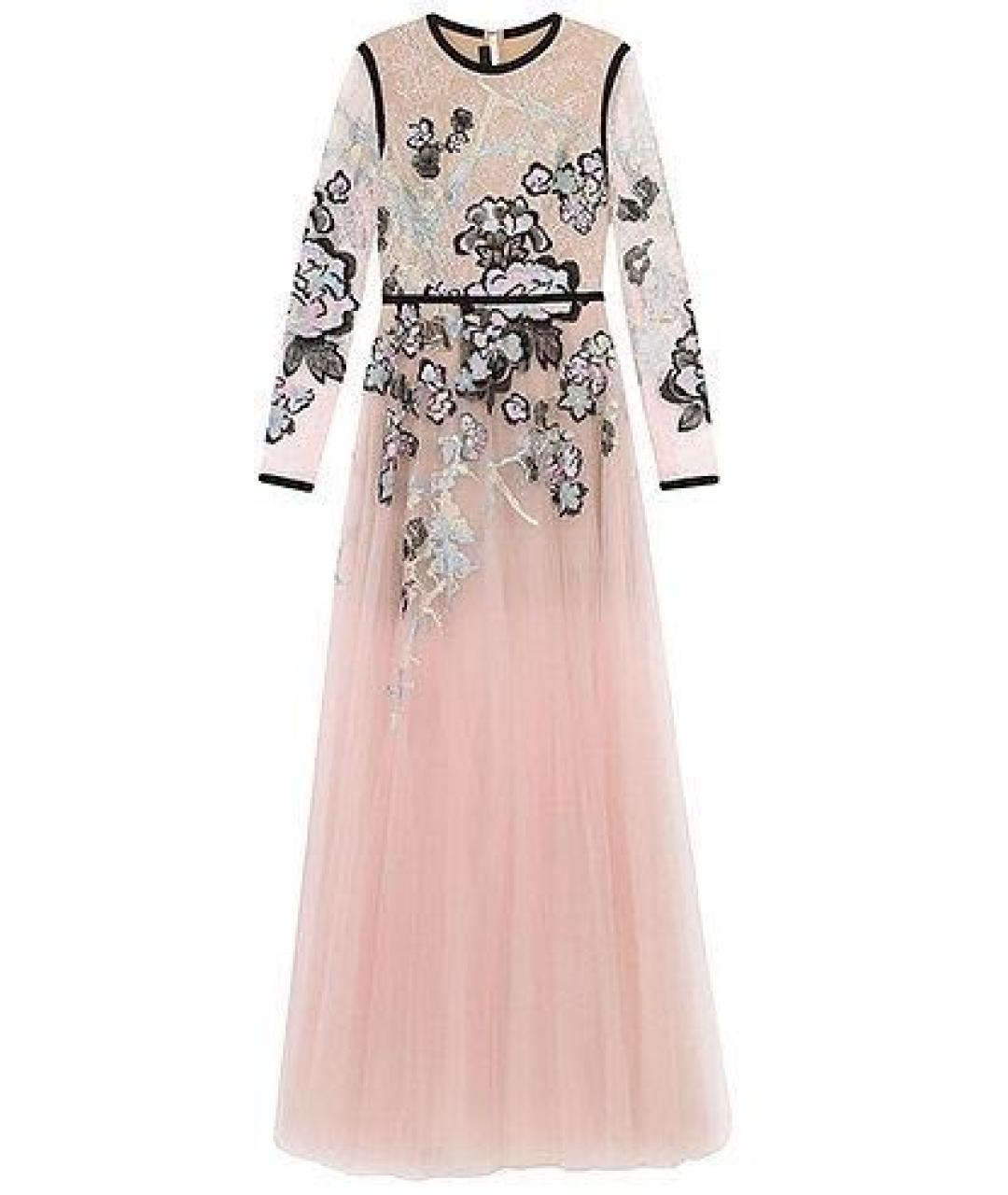 ELIE SAAB Мульти полиэстеровое вечернее платье, фото 1