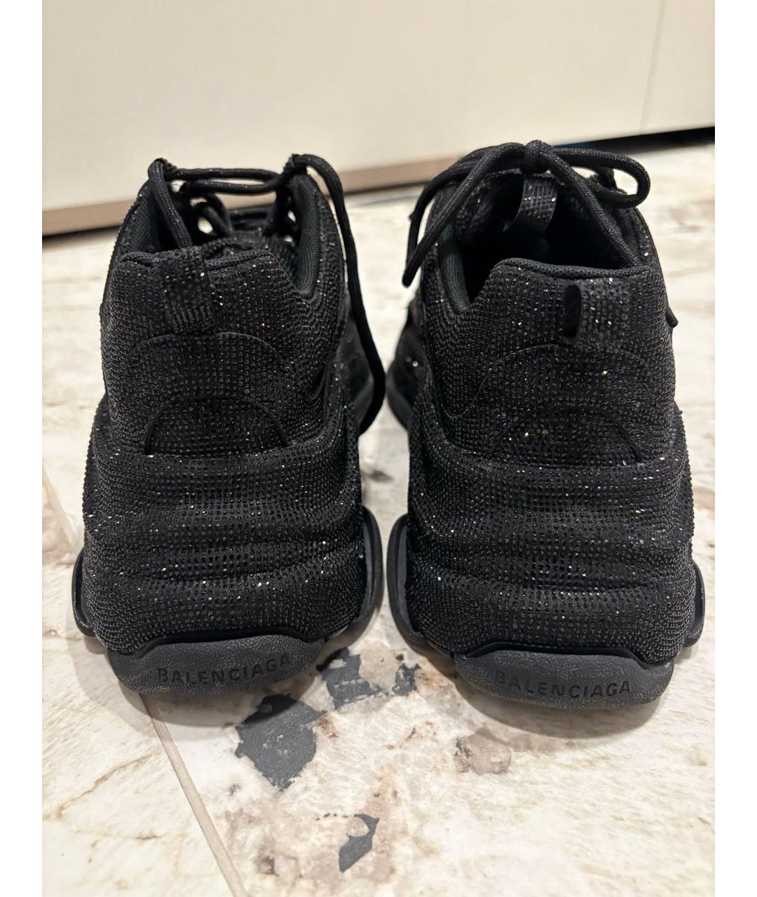 BALENCIAGA Черные кроссовки, фото 6