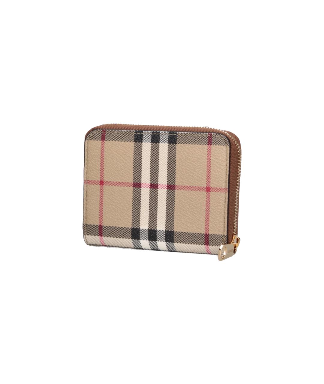 BURBERRY Бежевый кошелек, фото 2