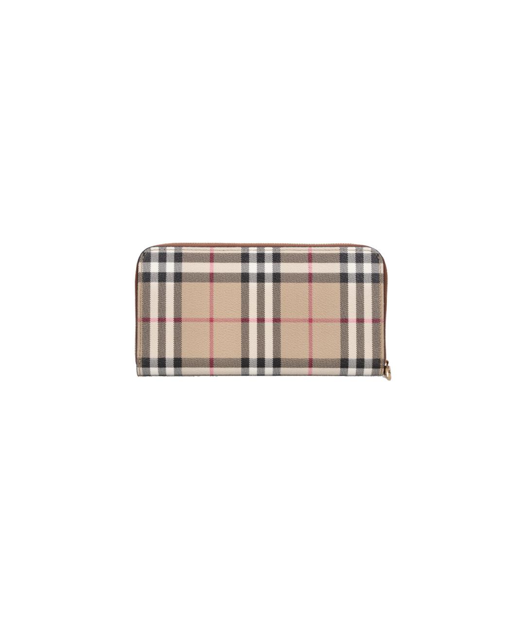 BURBERRY Бежевый кошелек, фото 6