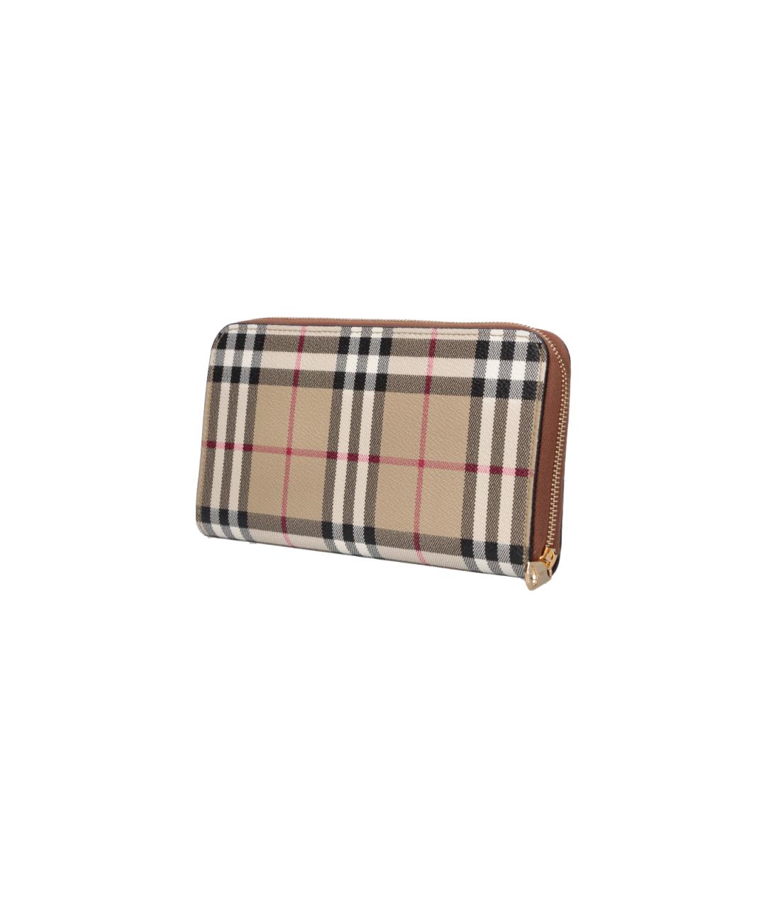 BURBERRY Бежевый кошелек, фото 2