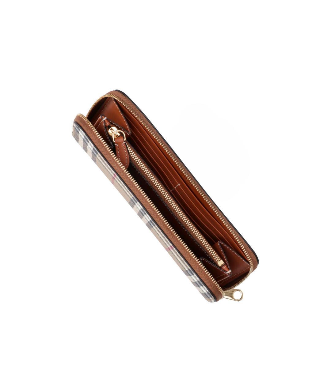 BURBERRY Бежевый кошелек, фото 4