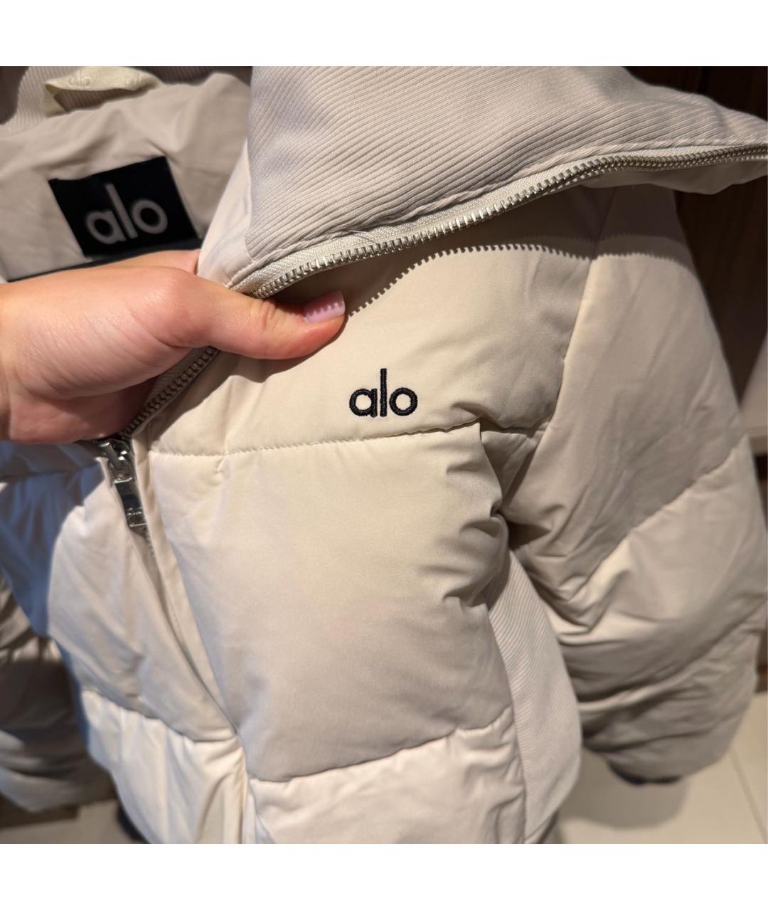 ALO YOGA Белая куртка, фото 8