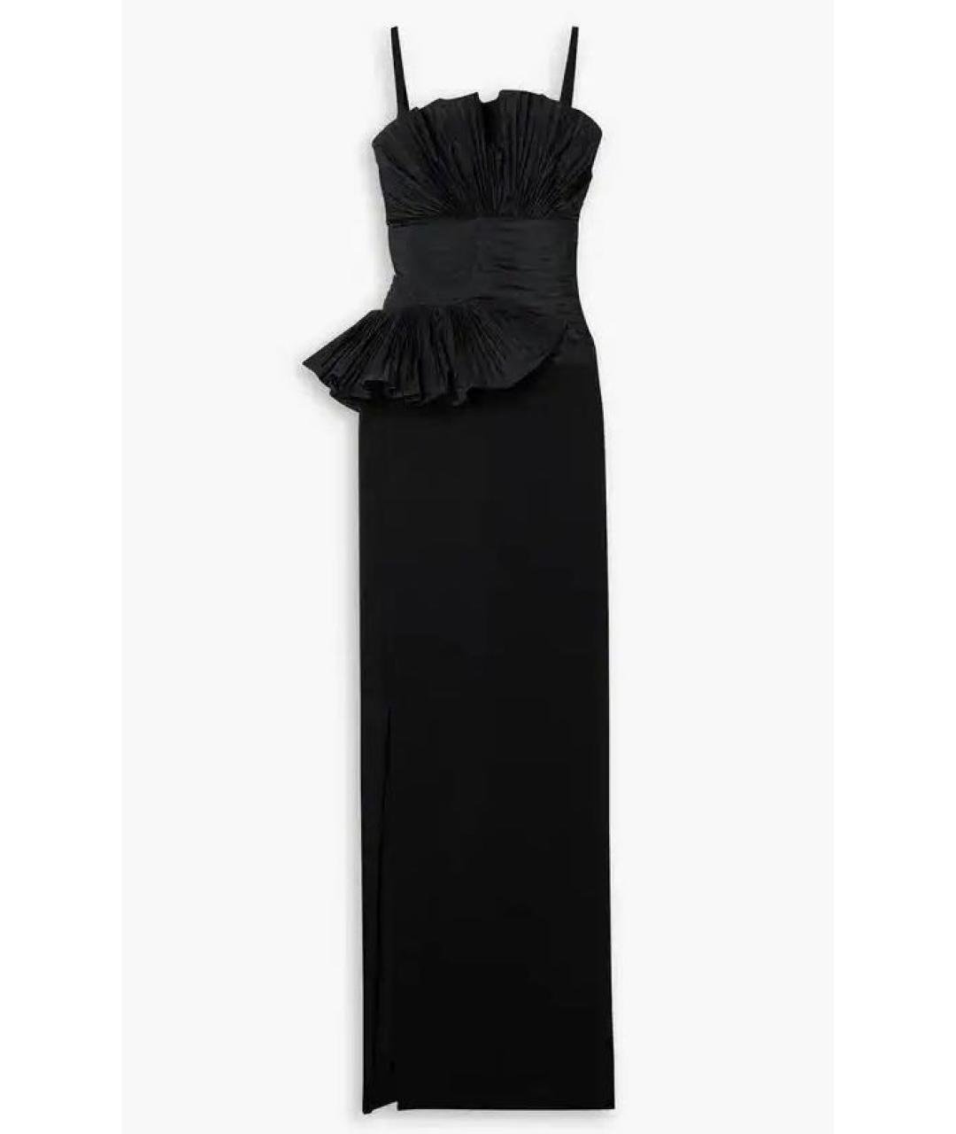 ELIE SAAB Черное шелковое вечернее платье, фото 6