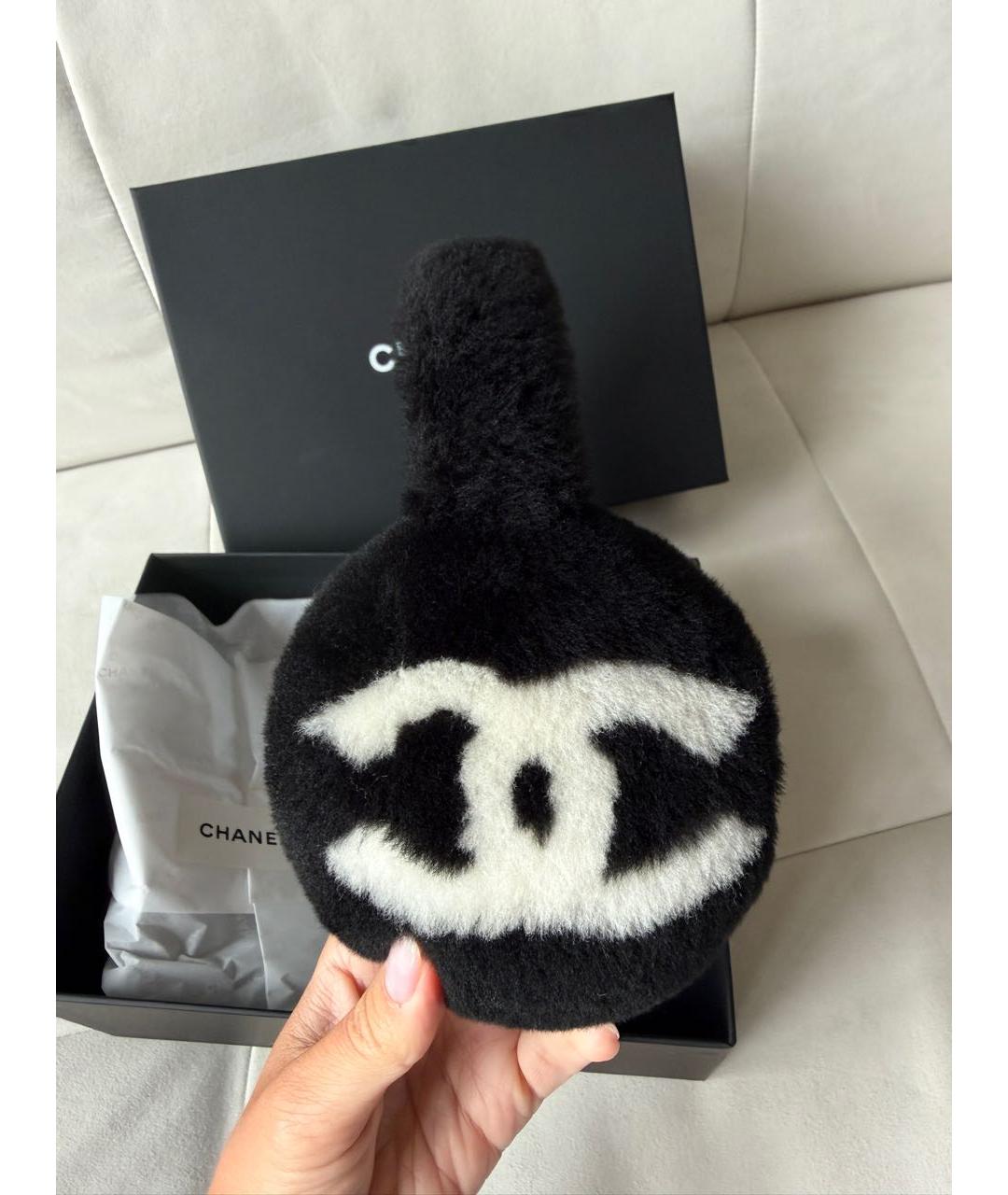CHANEL Черный ободок, фото 5