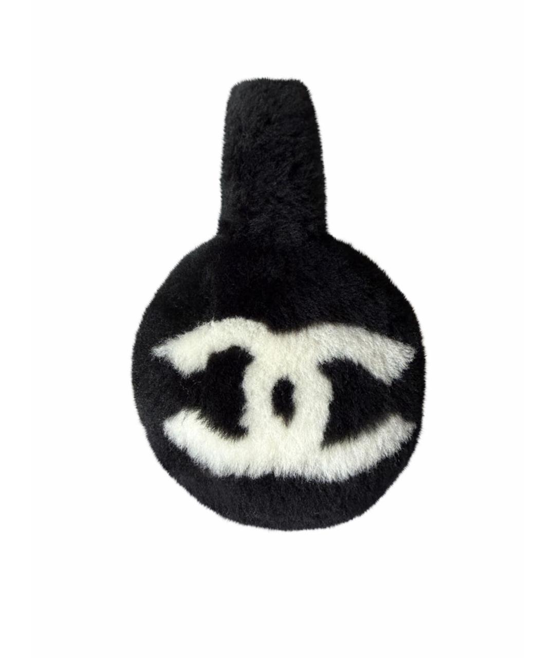 CHANEL Черный ободок, фото 1