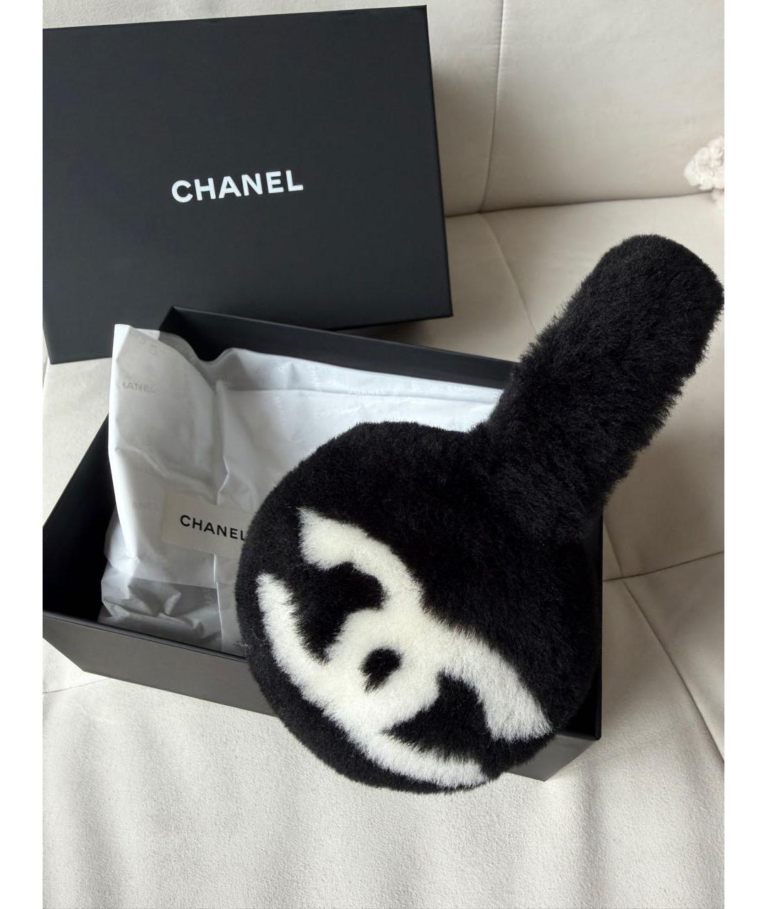 CHANEL Черный ободок, фото 2