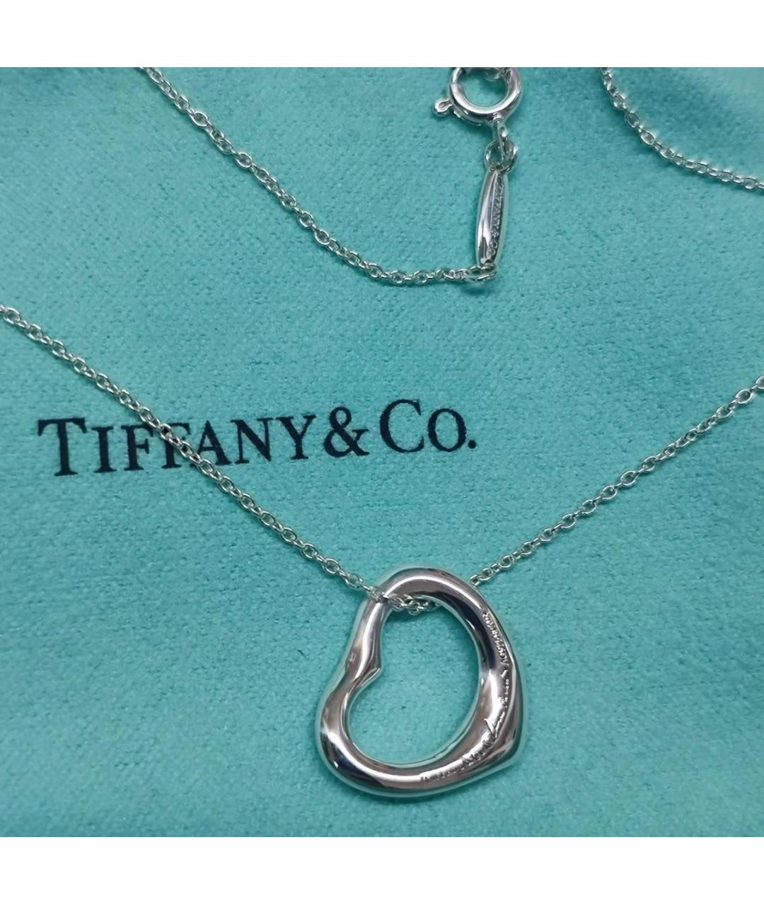 TIFFANY&CO Серебряная серебряная подвеска, фото 5
