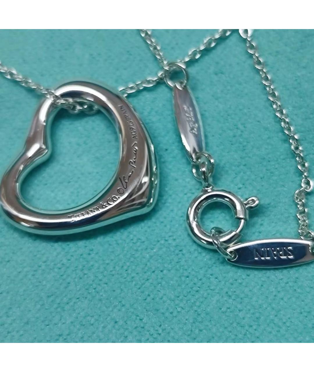 TIFFANY&CO Серебряная серебряная подвеска, фото 4