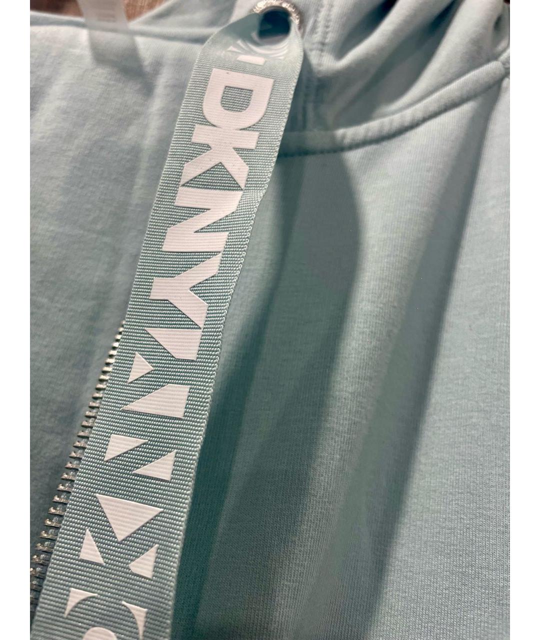 DKNY Голубой хлопко-эластановый спортивные костюмы, фото 4