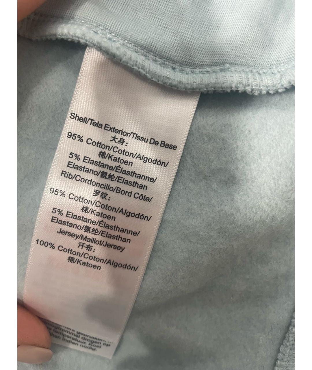 DKNY Голубой хлопко-эластановый спортивные костюмы, фото 3
