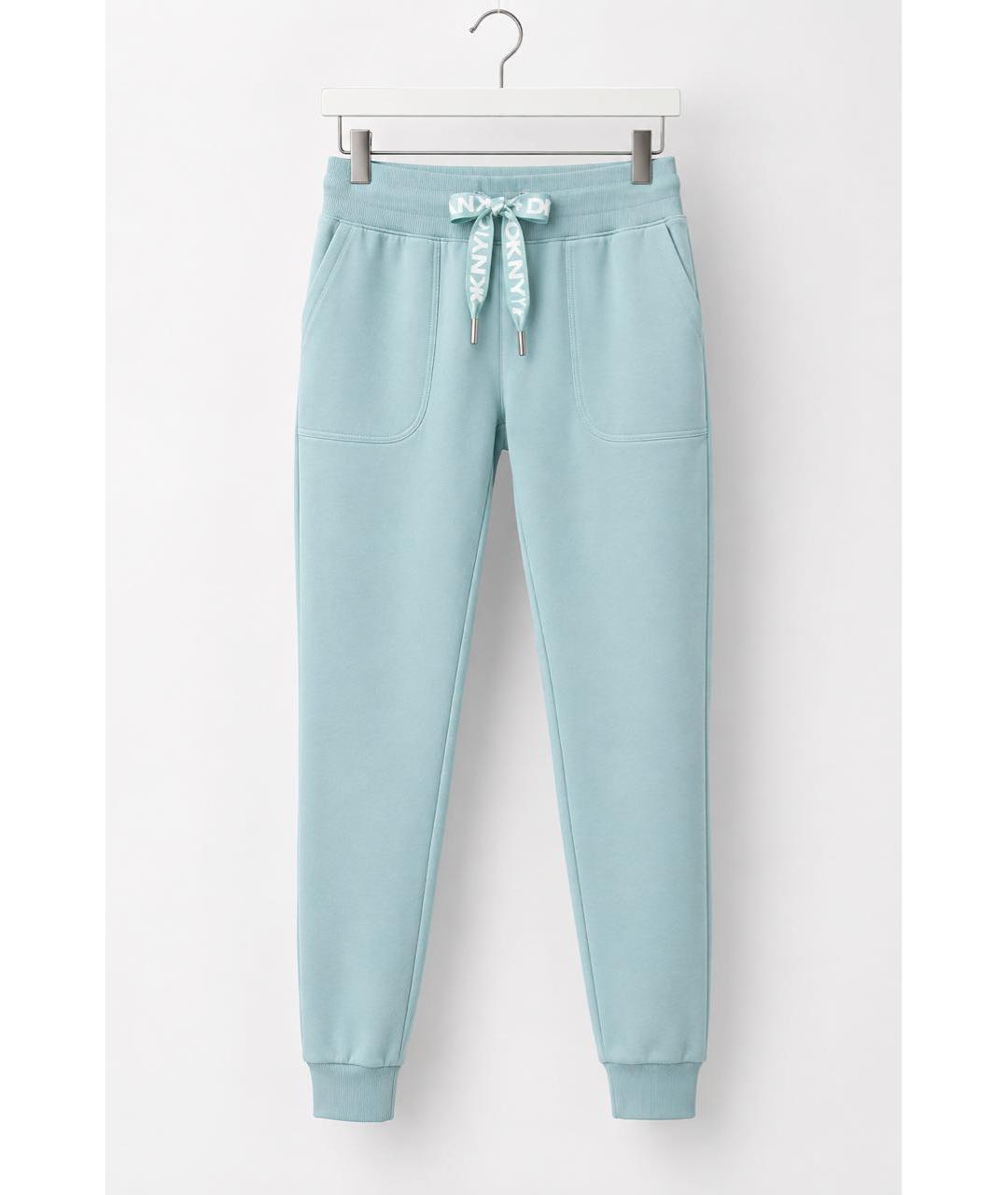 DKNY Голубой хлопко-эластановый спортивные костюмы, фото 2