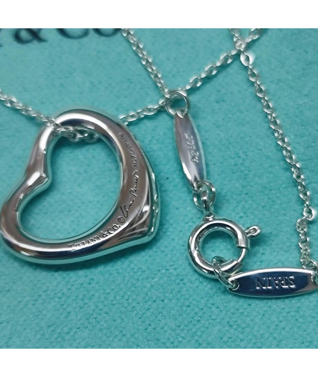 TIFFANY&CO Серебряная серебряная подвеска, фото 6