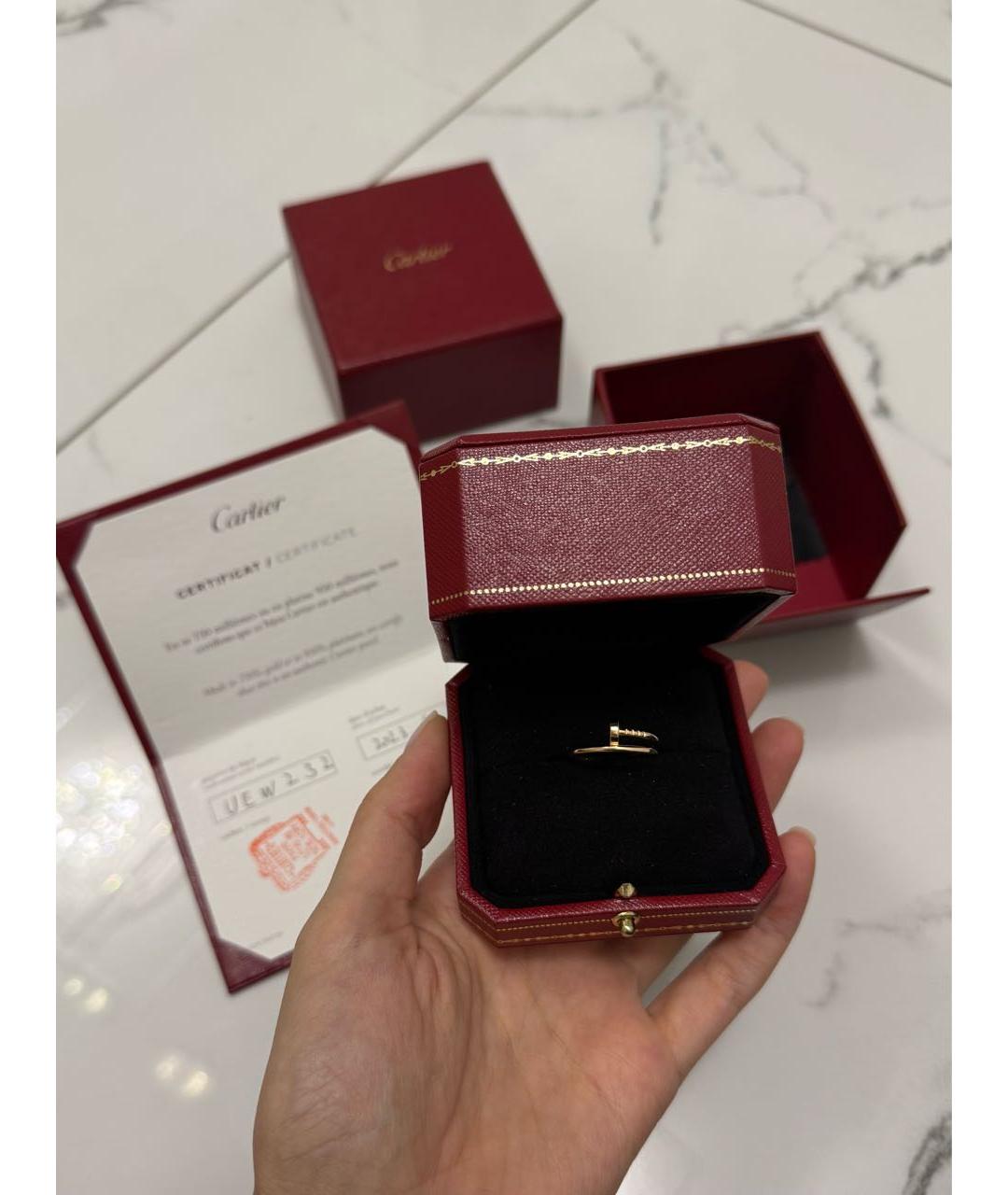 CARTIER Золотое кольцо из розового золота, фото 2
