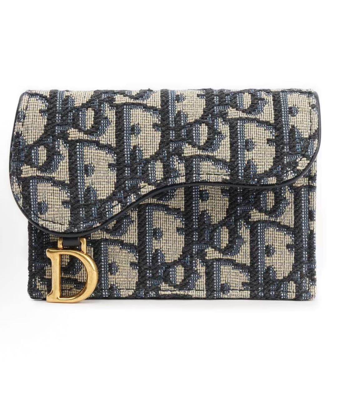 CHRISTIAN DIOR Синий кошелек, фото 5