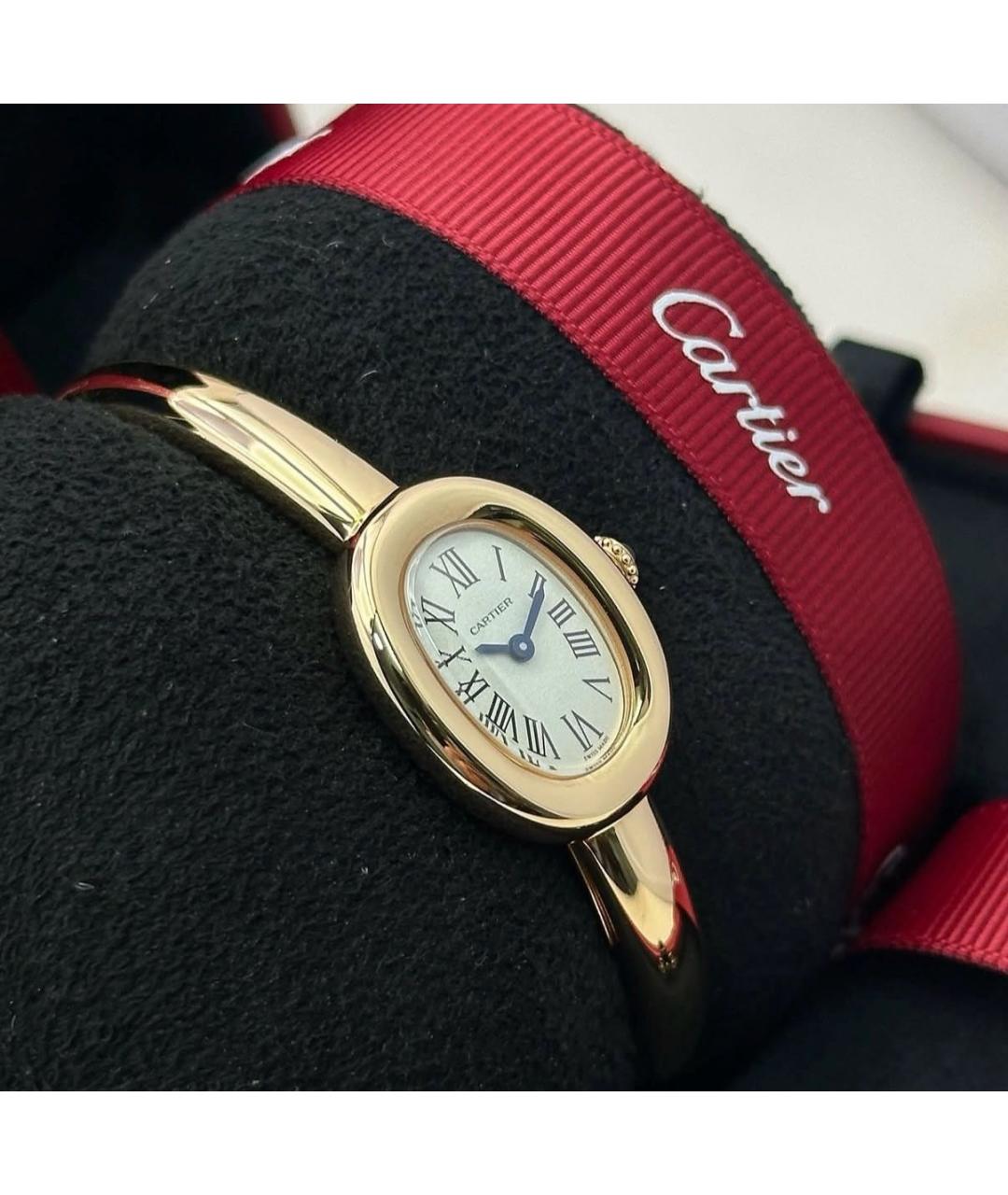 CARTIER Золотые часы из желтого золота, фото 4