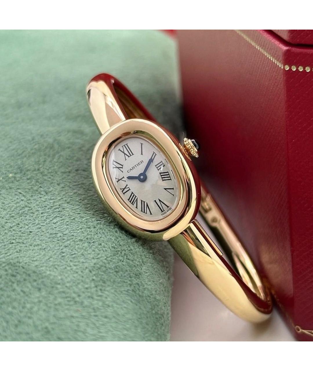 CARTIER Золотые часы из желтого золота, фото 3