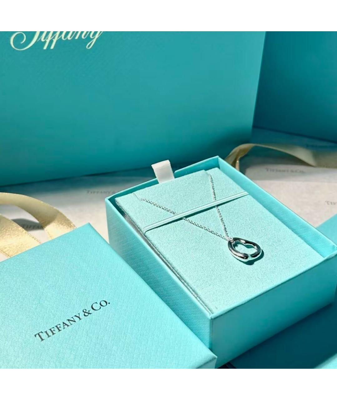 TIFFANY&CO Серебряная серебряная подвеска, фото 6