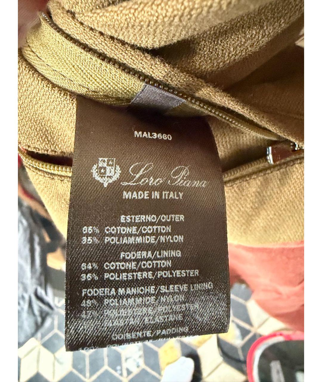 LORO PIANA Зеленое пальто, фото 6