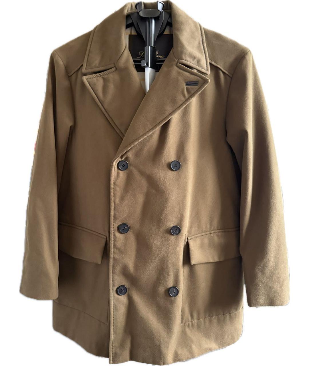 LORO PIANA Зеленое пальто, фото 7