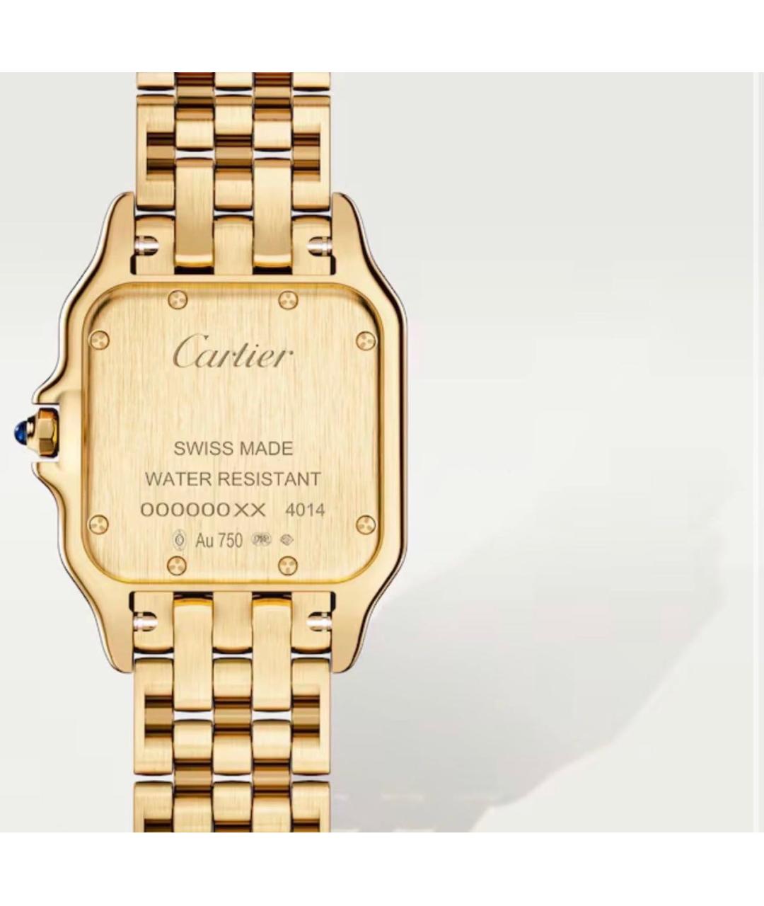 CARTIER Золотые часы из желтого золота, фото 2