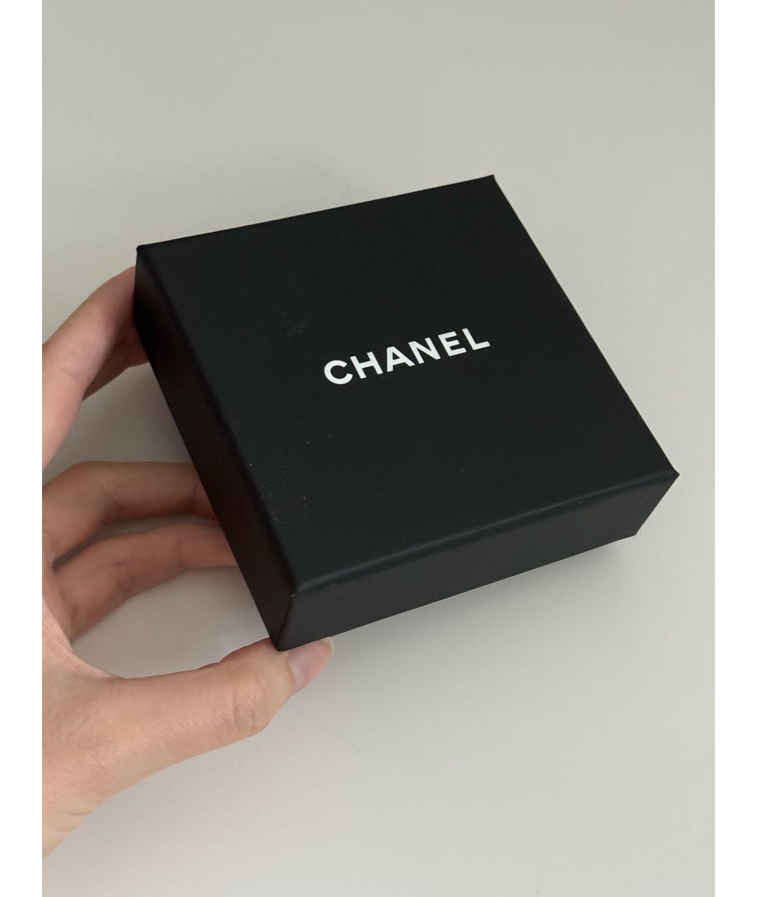 CHANEL Золотая металлическая булавка / брошь, фото 6