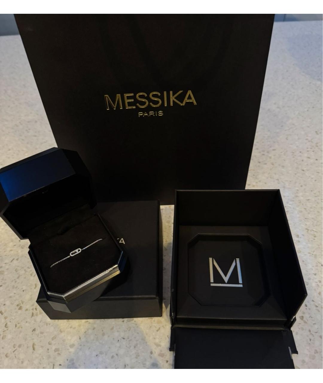 MESSIKA Белый браслет из белого золота, фото 3