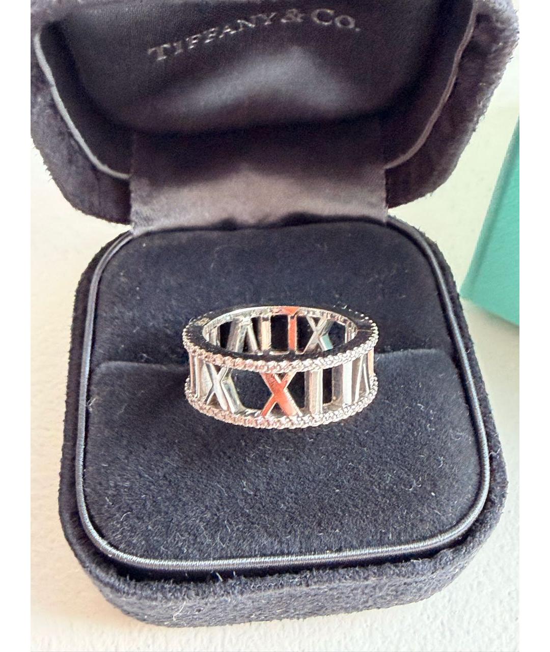 TIFFANY&CO Серебряное кольцо из белого золота, фото 7