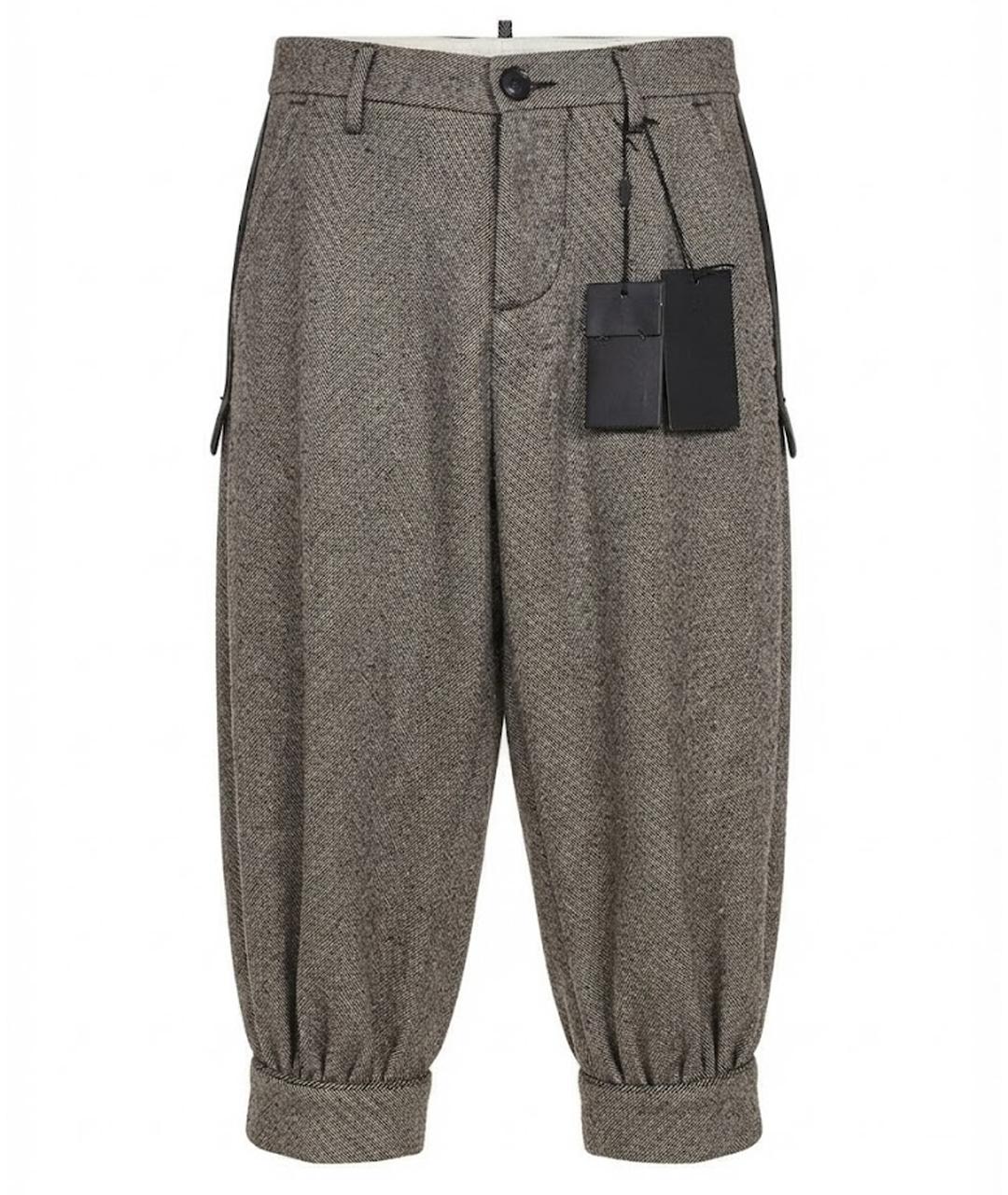 DSQUARED2 Шерстяные бриджи, фото 1