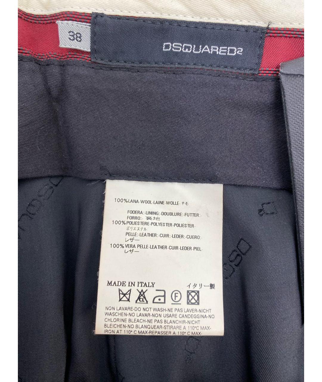 DSQUARED2 Шерстяные бриджи, фото 6