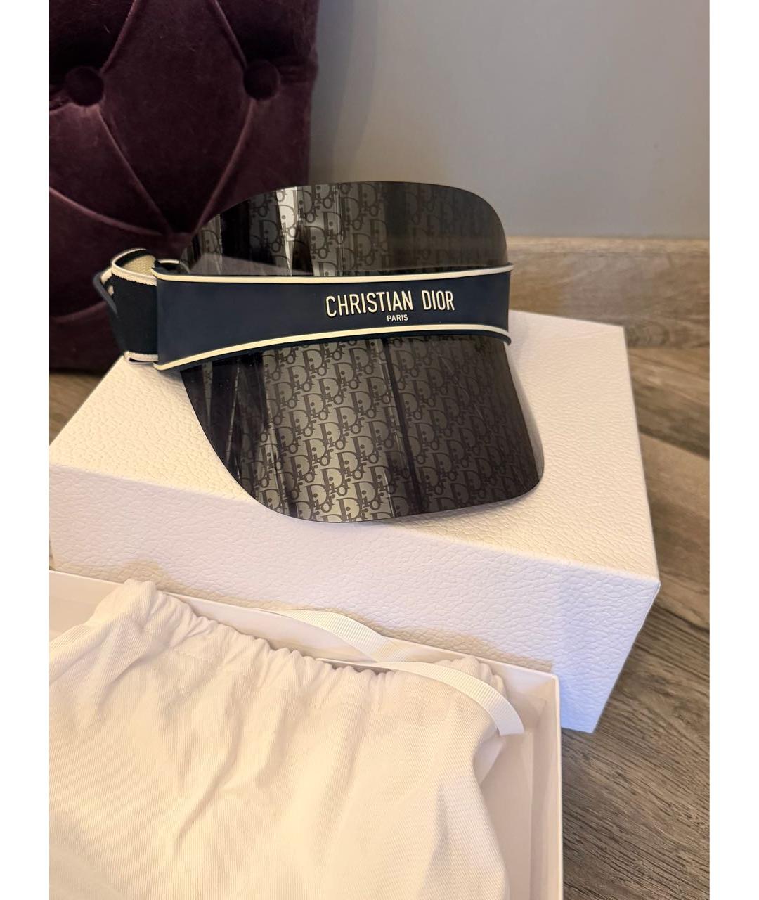 CHRISTIAN DIOR Темно-синяя кепка, фото 6