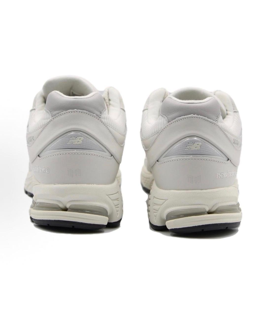 NEW BALANCE Белые замшевые низкие кроссовки / кеды, фото 4