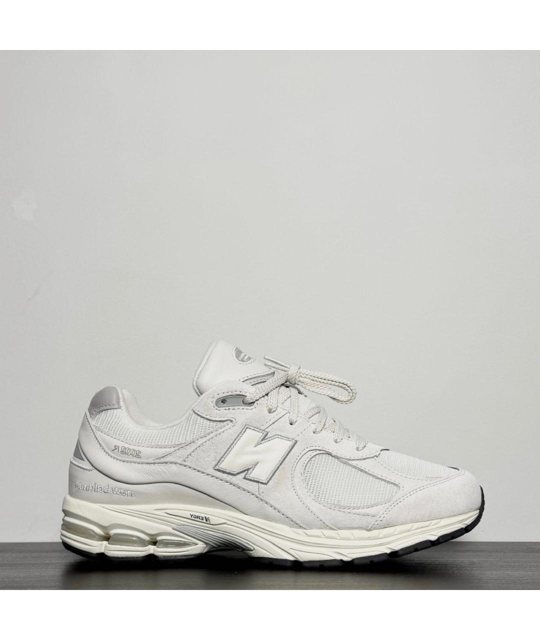 NEW BALANCE Белые замшевые низкие кроссовки / кеды, фото 5