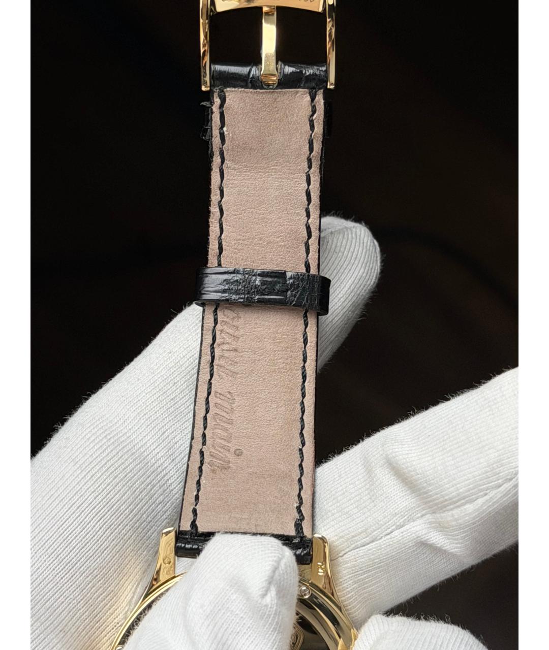 CHOPARD Белые часы из желтого золота, фото 8