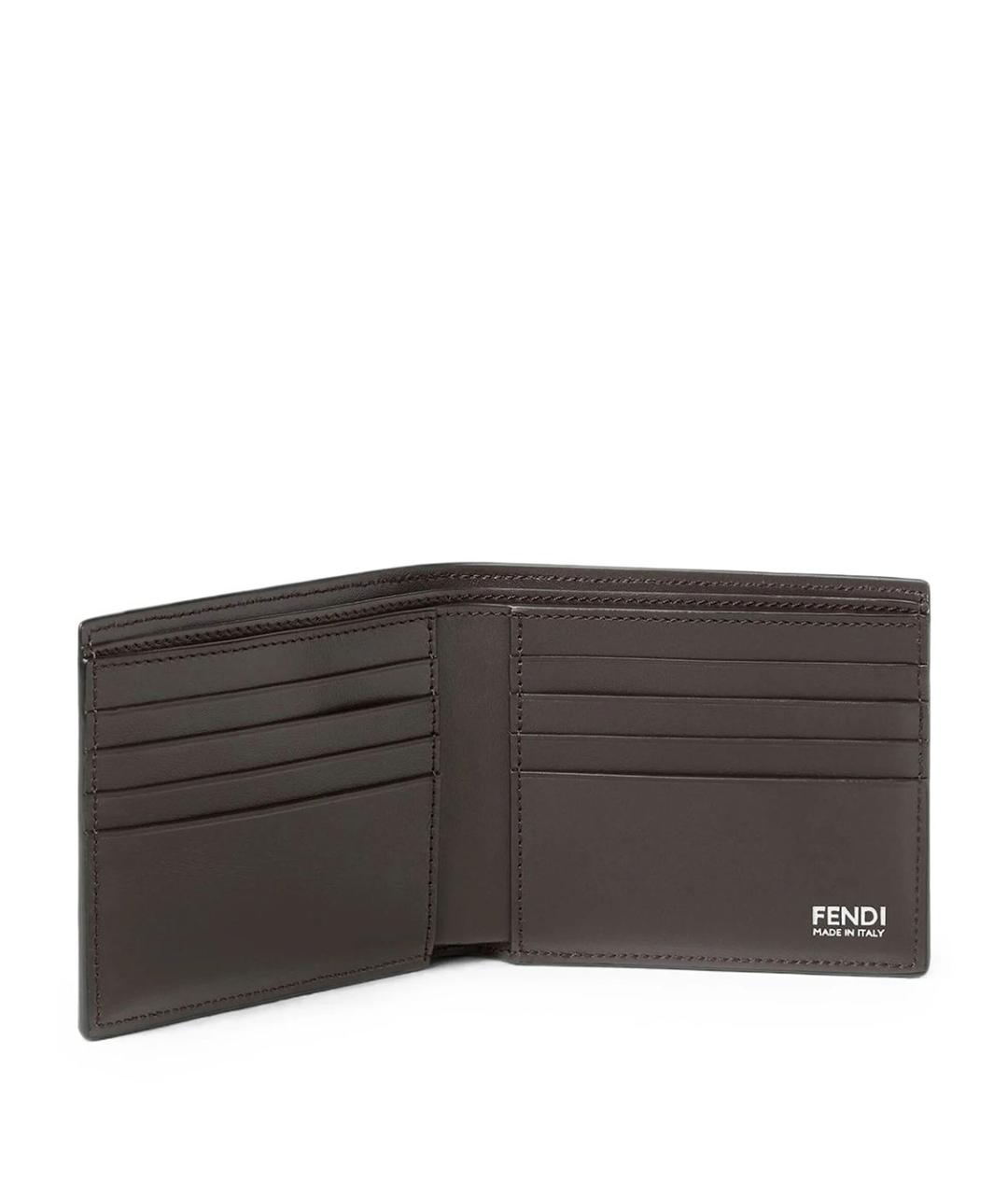 FENDI Мульти кожаный кошелек, фото 2